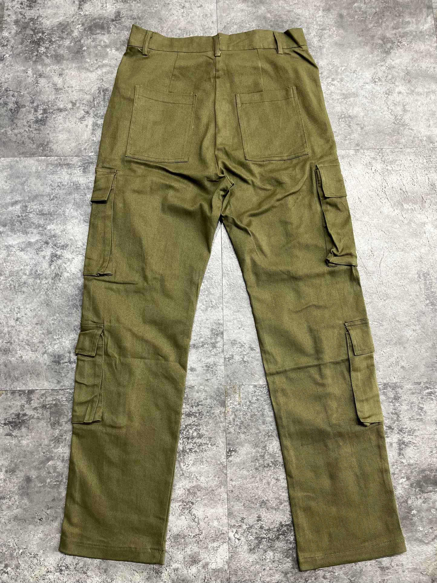 Denim Cargo Pants