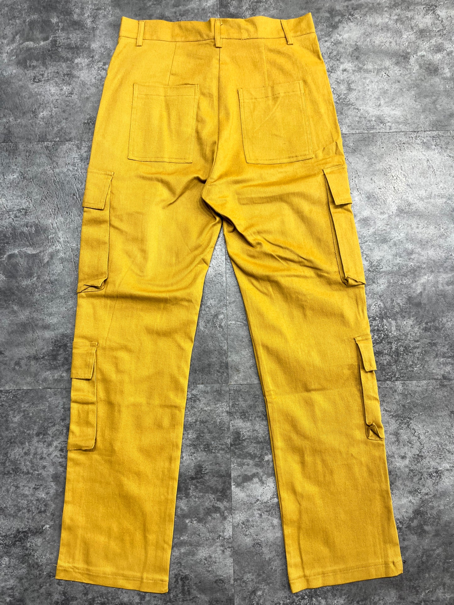 Denim Cargo Pants