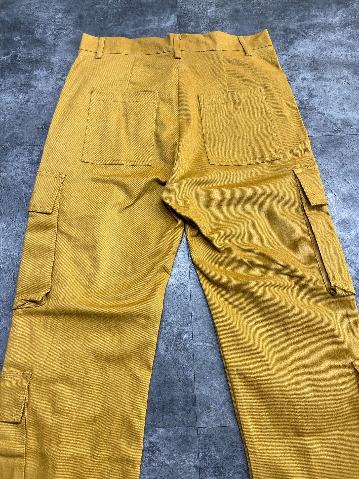 Denim Cargo Pants