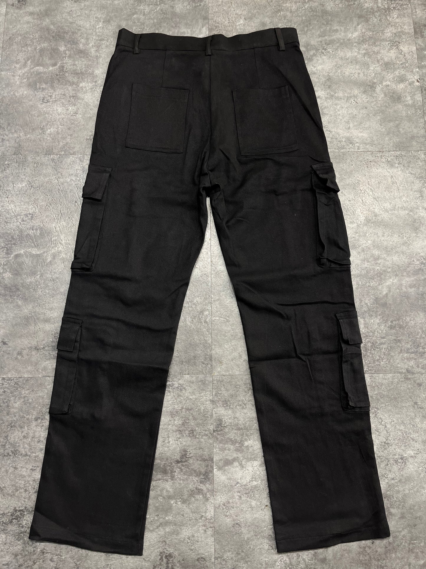 Denim Cargo Pants